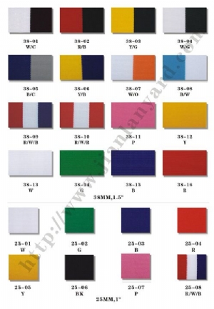 Ribbon Color Guide